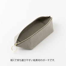 Load image into Gallery viewer, Midori Pen Tray Pouch Gray
