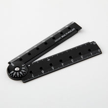 Load image into Gallery viewer, Midori Multi Ruler (16cm) Black A
