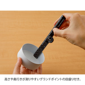 Midori Multi Ruler (16cm) Black A
