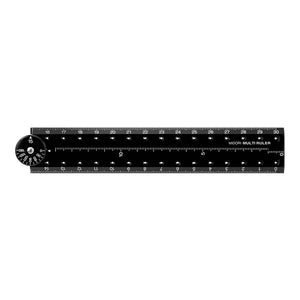 Midori Multi Ruler (30cm) Black A