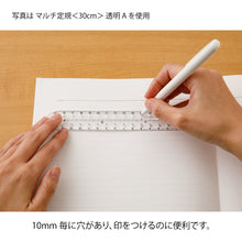 Load image into Gallery viewer, Midori Multi Ruler (30cm) Blue A
