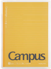 Load image into Gallery viewer, Kokuyo Campus Cover Notebook with Print Storage Pocket
