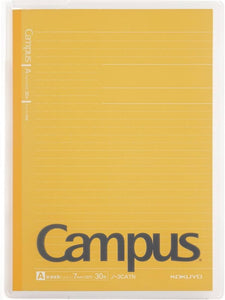 Kokuyo Campus Cover Notebook with Print Storage Pocket