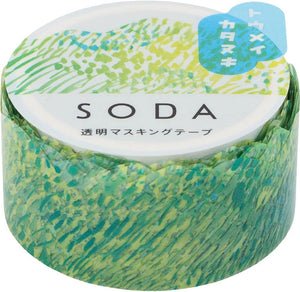 MDS - KINGJIM SODA Transparent Masking Tape Yamanami