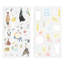 Load image into Gallery viewer, Midori Sticker 2637 Two Sheets Fashion
