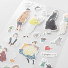 Load image into Gallery viewer, Midori Sticker 2637 Two Sheets Fashion
