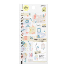 Load image into Gallery viewer, Midori Sticker 2640 Two Sheets Stationery
