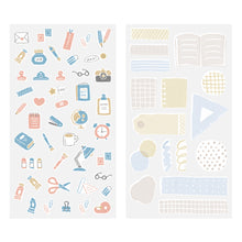 Load image into Gallery viewer, Midori Sticker 2640 Two Sheets Stationery
