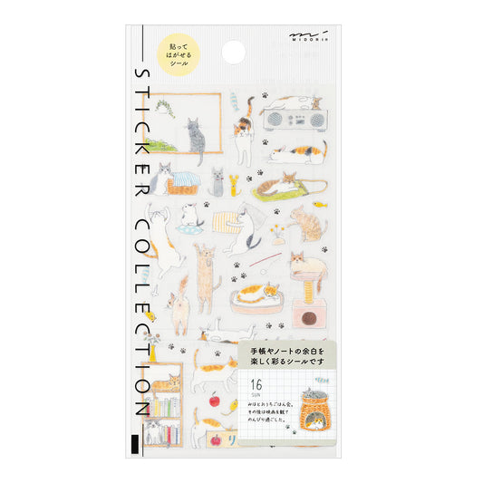 Midori Sticker 2688 (M) Cat