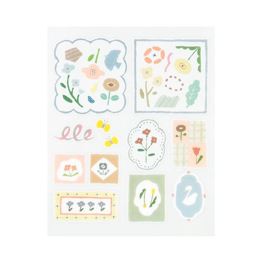 Midori GLOSSY TRANSFER STICKER for decoration 2698 Nordic Tile