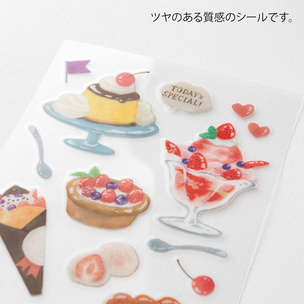 Midori GLOSSY TRANSFER STICKER for decoration 2699 Snack