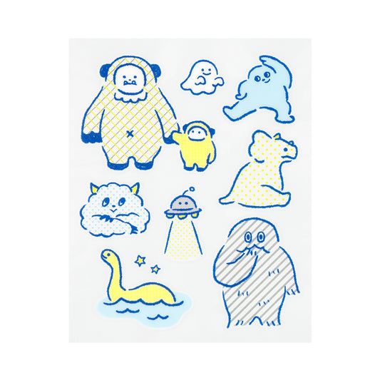 Midori GLOSSY TRANSFER STICKER for decoration 2701 Monster