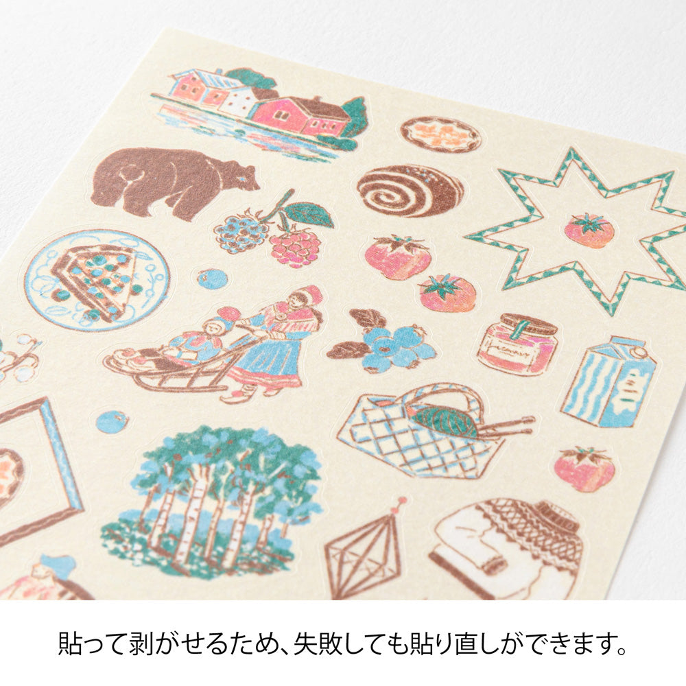 Midori Sticker 2714 Finnish Motifs