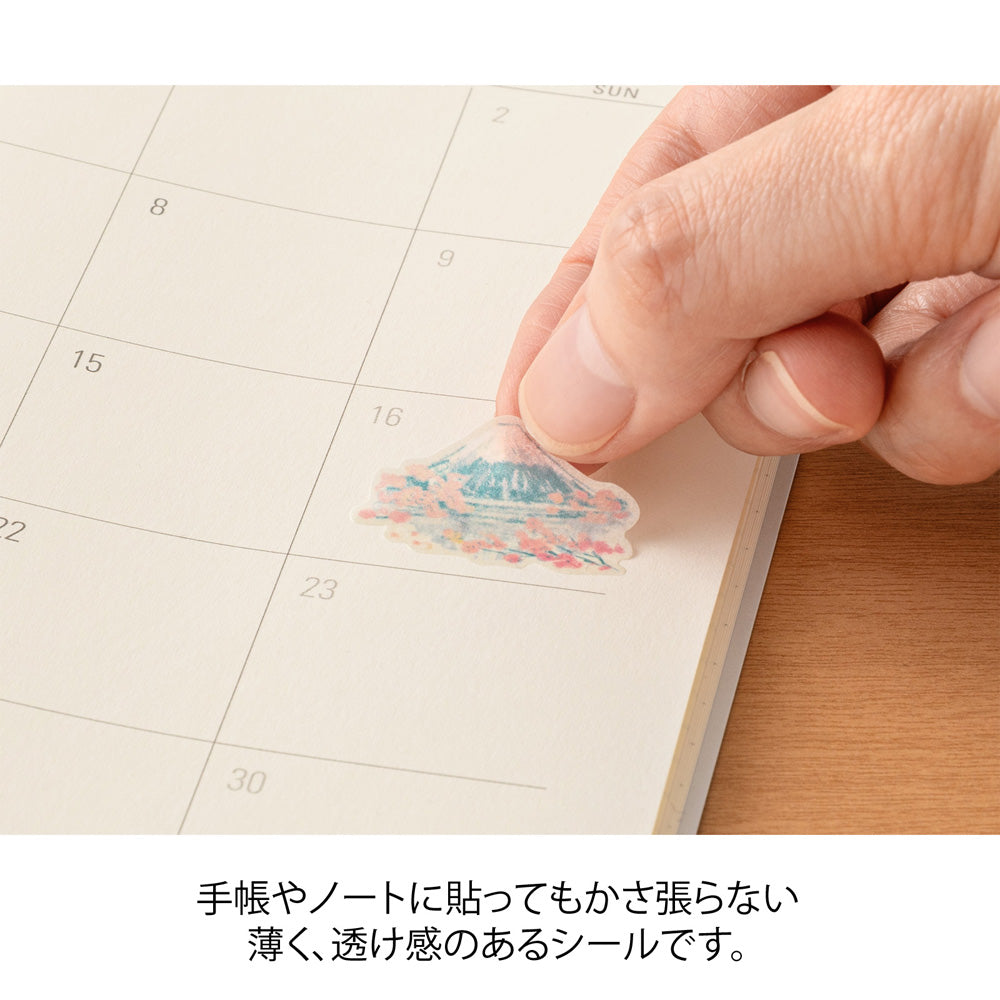 Midori Sticker 2719 Japanese Motifs