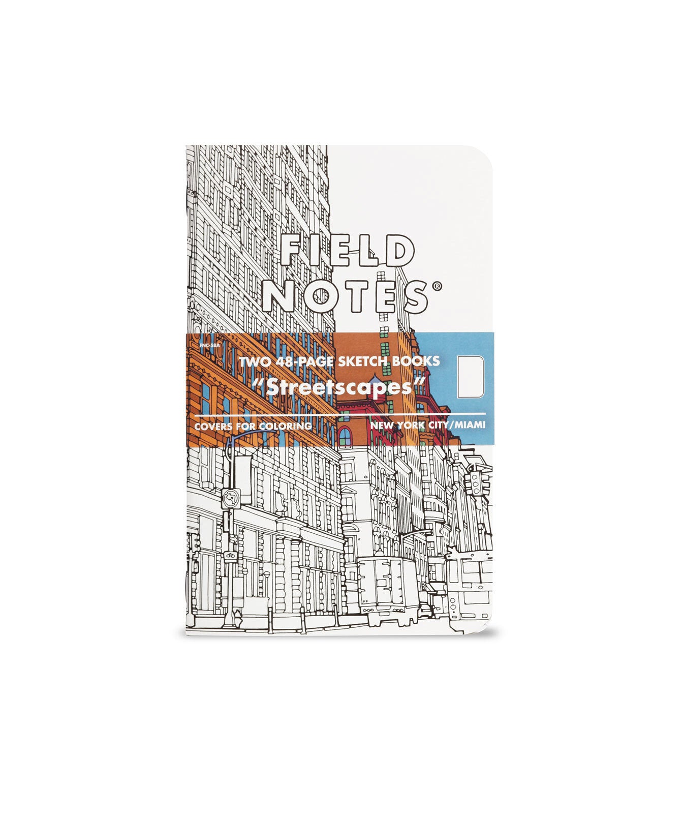 Field Notes: 2-Packs Streetscapes Sketch Book