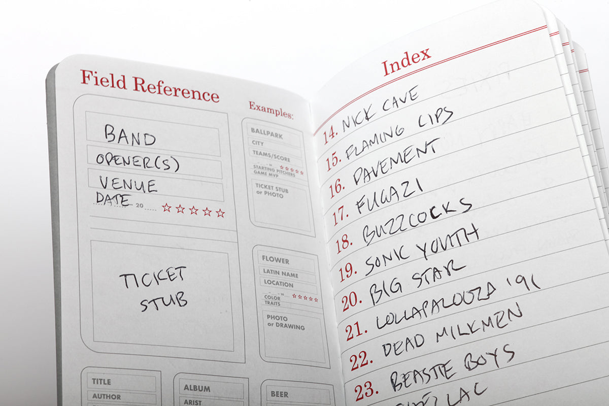 Field Notes: 2-Packs Index