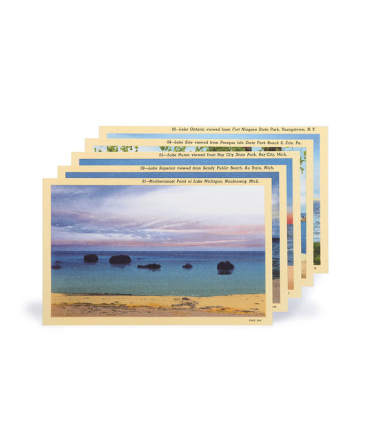 Field Notes: Great Lakes Postcard Set