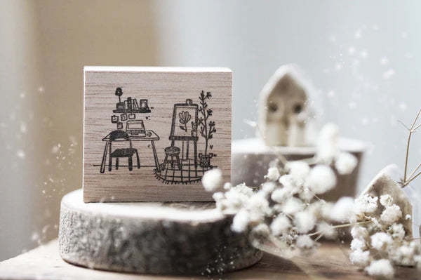 Black Milk Project- Home Sweet Home- Studio Rubber Stamp