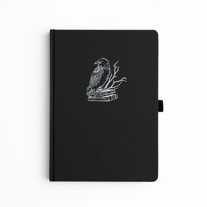 Archer & Olive A5 Dot Grid Notebook- Raven & Books