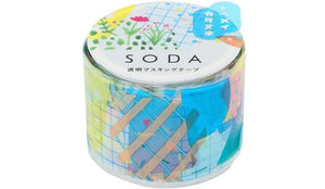 MDS - KINGJIM SODA Transparent Masking Tape Vol.3 30mm Collage