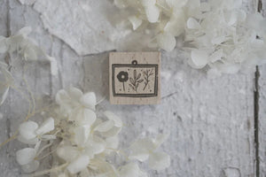 Black Milk Project- Moments II - Flower Frame Rubber Stamp