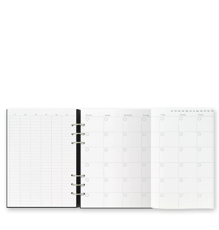 Clipbook Classic Monochrome A5 Notebook