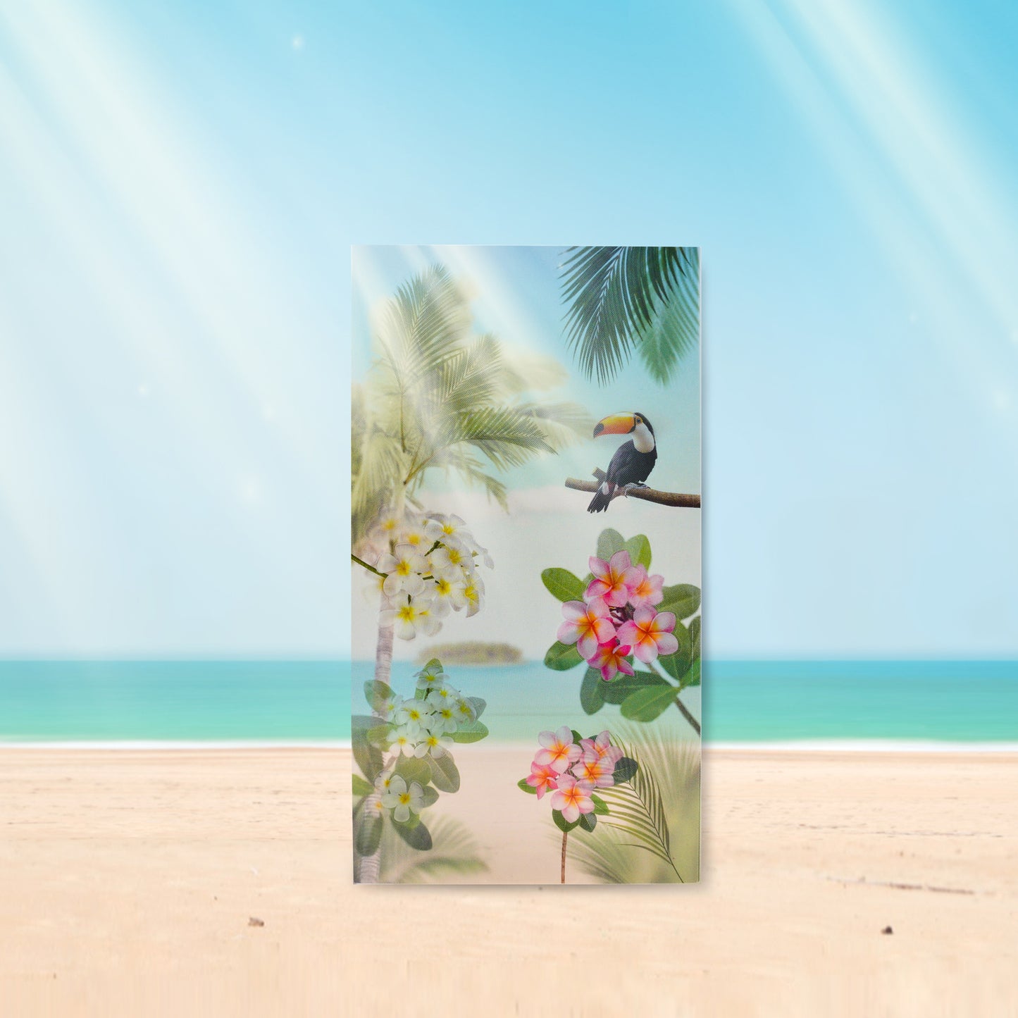 Appree Nature Scene Sticker - Tropical Day