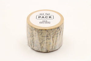 MT For Pack Permanent Tape Vintage Map