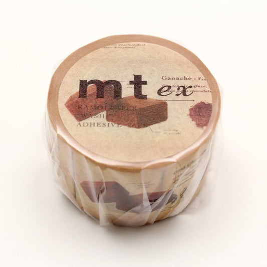 MT EX Washi Tape Encyclopedia Chocolate