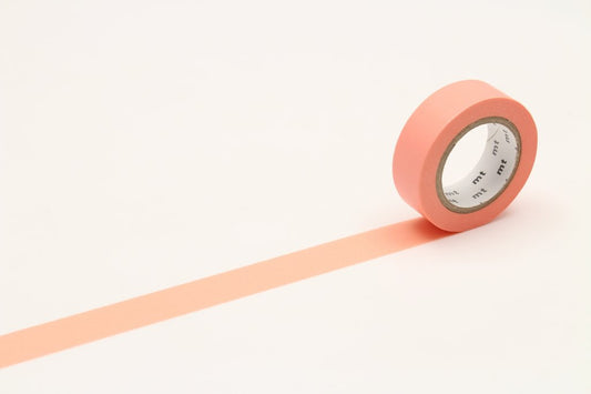 MT Solids Washi Tape - Salmon Pink
