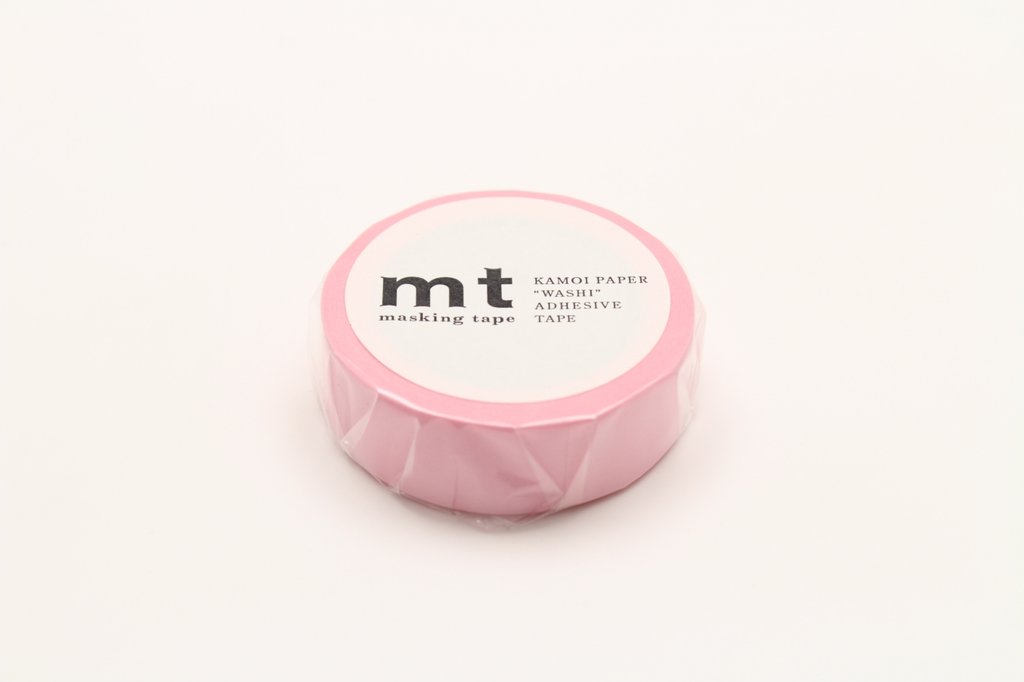 MT Solids Washi Tape - Rose Pink
