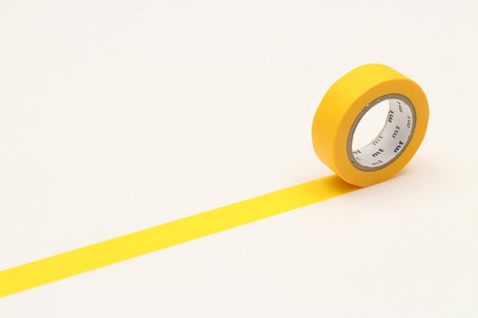 MT Solids Washi Tape - Yellow