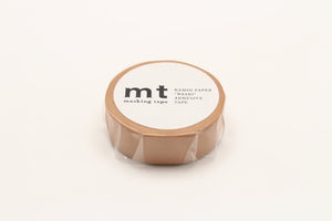 MT Solids Washi Tape - Cork