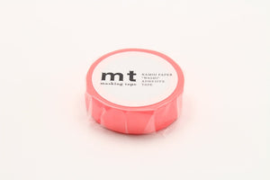 MT Solids Washi Tape - Shocking Red