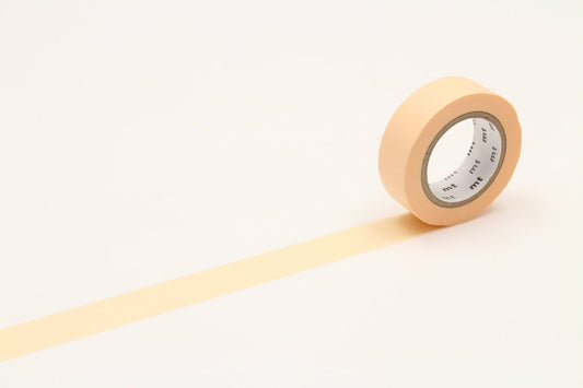 MT Solids Washi Tape - Pastel Orange