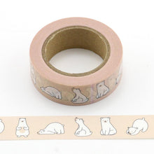 Load image into Gallery viewer, Polar Bear Washi Tape
