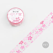 Load image into Gallery viewer, BGM Clear Tape-  Cherry blossoms
