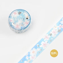 Load image into Gallery viewer, BGM Washi Tape-  White Cherry blossoms
