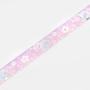 BGM Washi Tape- Cherry blossoms Full Moon