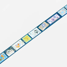 Load image into Gallery viewer, BGM Washi Tape- Post Office * Plant Blue
