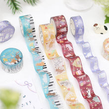 Load image into Gallery viewer, BGM Washi Tape- Cats and Butterflies
