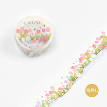Load image into Gallery viewer, BGM Washi Tape- Tulip Garden
