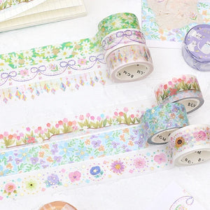 BGM Washi Tape- Circle Flower