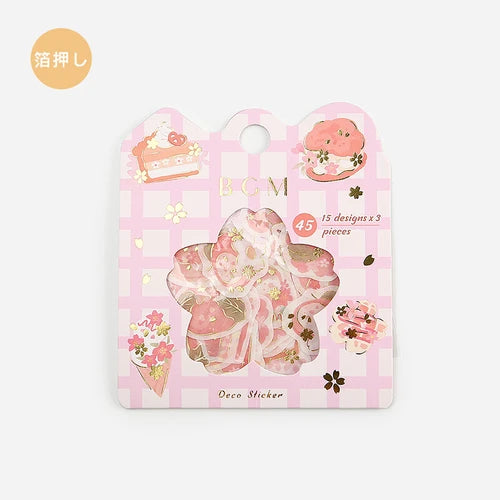 BGM Flake Seal- Cherry Blossoms Sweets