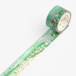 BGM Washi Tape- Little world ・Wind Flower Garden