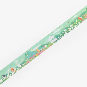 BGM Washi Tape- Little world ・Wind Flower Garden