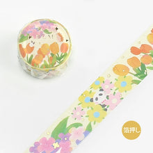 Load image into Gallery viewer, BGM Washi Tape- Little world ・Tulips
