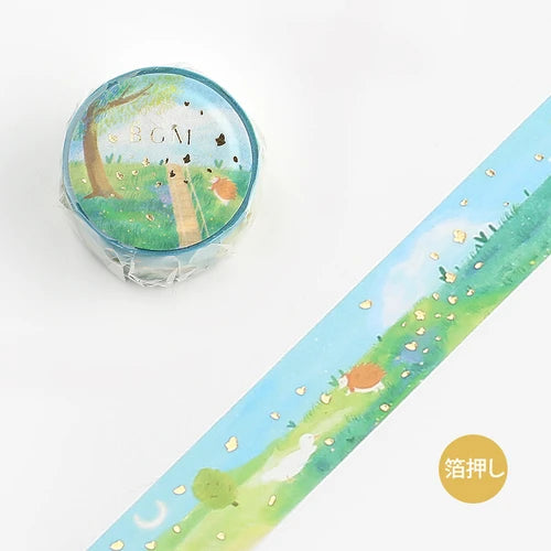 BGM Washi Tape- Little world ・Rural Walkway