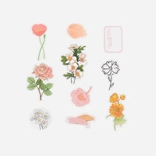 Load image into Gallery viewer, BGM PET Stickers- Orange Flowers Bloom
