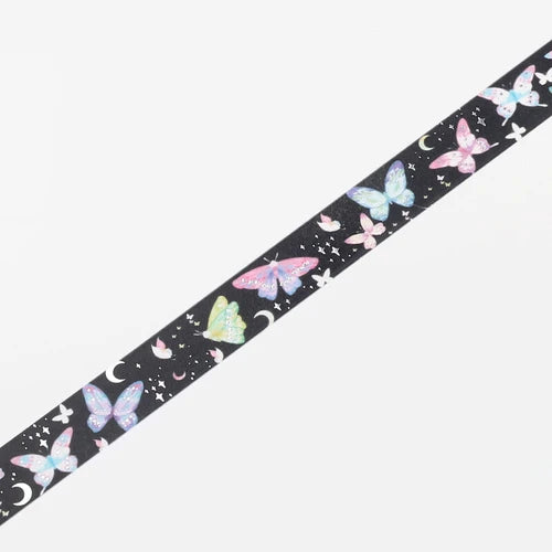 BGM Washi Tape- Night Butterfly